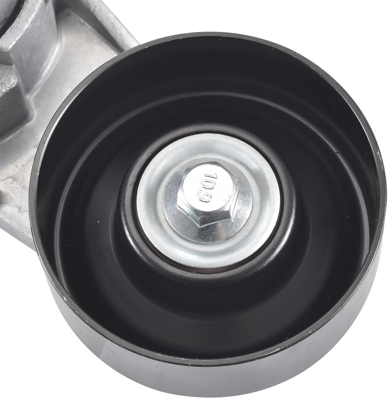 TUUMOND 39288 Belt Tensioner Pulley Assembly Fit for Chevrolet Captiva Sport 2012-2015, GMC Terrain 2015-2017, Buick LaCrosse Regal 2010-2013, Saab 9-5 2011 L4 V6 2.0L 2.4L 3.0L 12605175 - Image 5